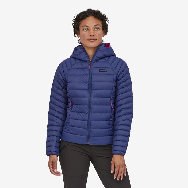 Patagonia Women's Down Sweater Hoody - Sound Blue
