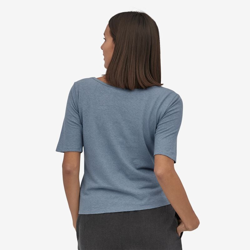 Patagonia Women's Trail Harbor T-Shirt - Light Plume Grey