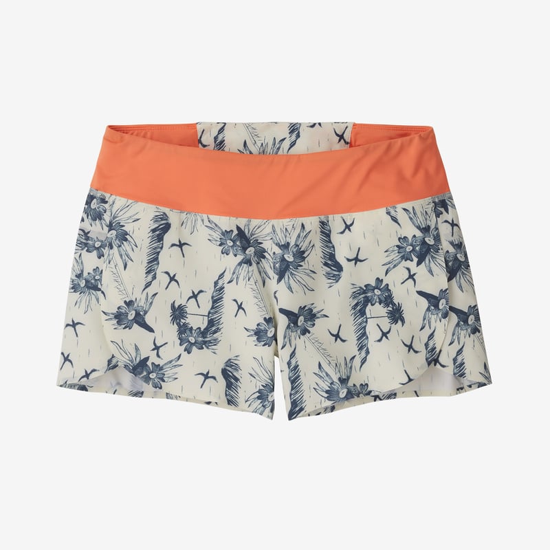 Patagonia Women's Stretch Hydropeak Surf Shorts - 3½" - Faria: Birch White