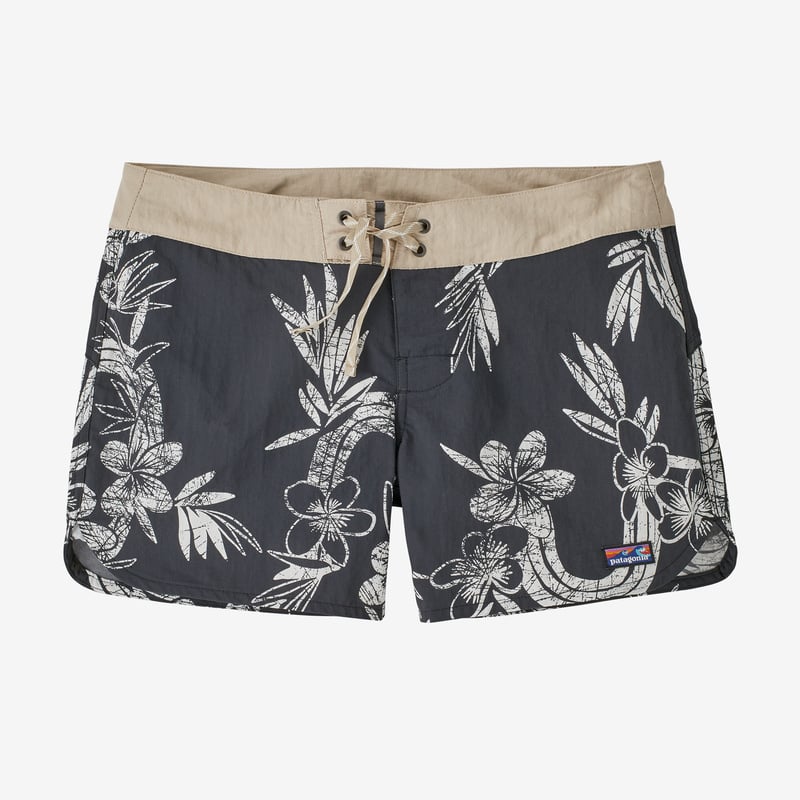 Patagonia Women's Wavefarer® Boardshorts - 5" - Patalokahi: Ink Black