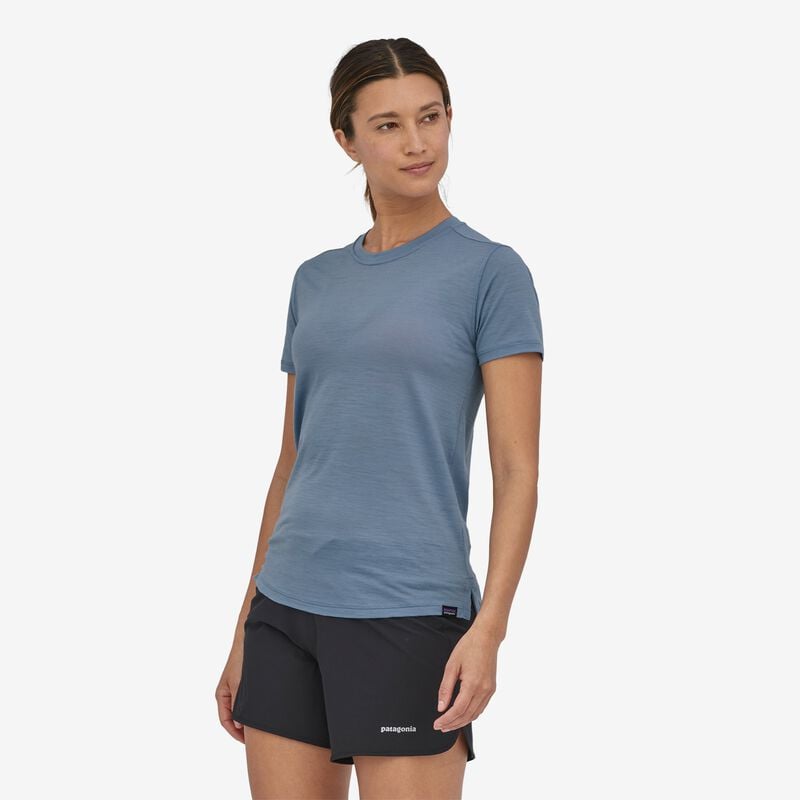 Patagonia Women's Capilene® Cool Merino Shirt - Light Plume Grey
