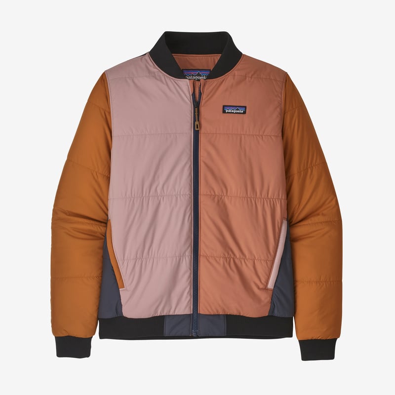 Patagonia Women's Zemer Bomber Jacket - Multi: Hazy Purple