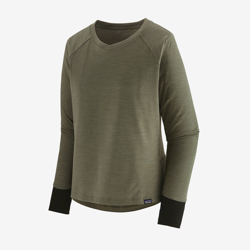 Patagonia Women's Long-Sleeved Dirt Craft Bike Jersey - Garden Green