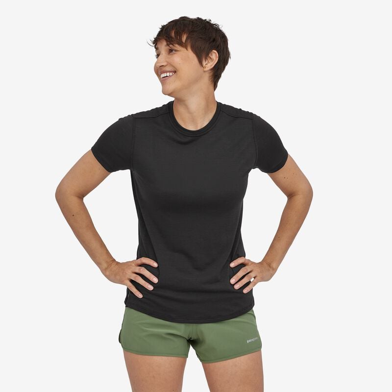 Patagonia Women's Capilene® Cool Merino Shirt - Sequoia Red