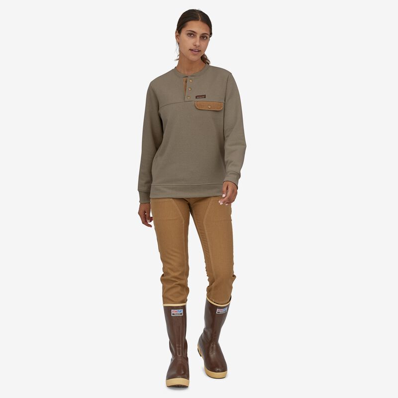 Patagonia Women's Hemp Sweatshirt - Dark Ash