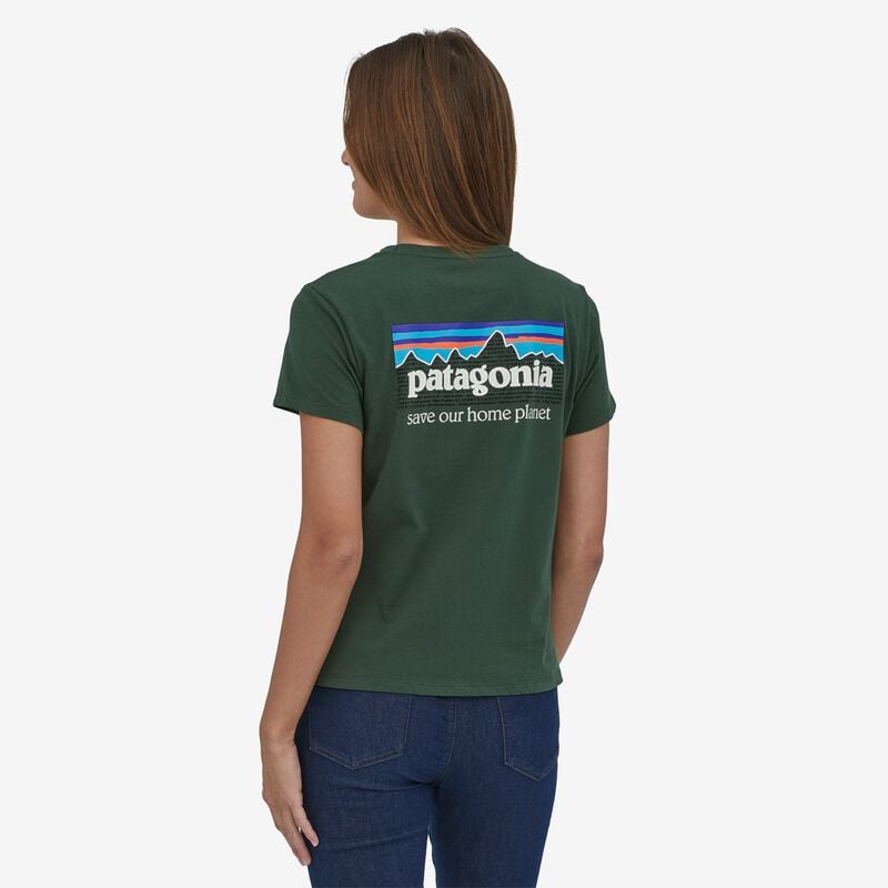 Patagonia Women's P-6 Mission Organic T-Shirt - Pinyon Green