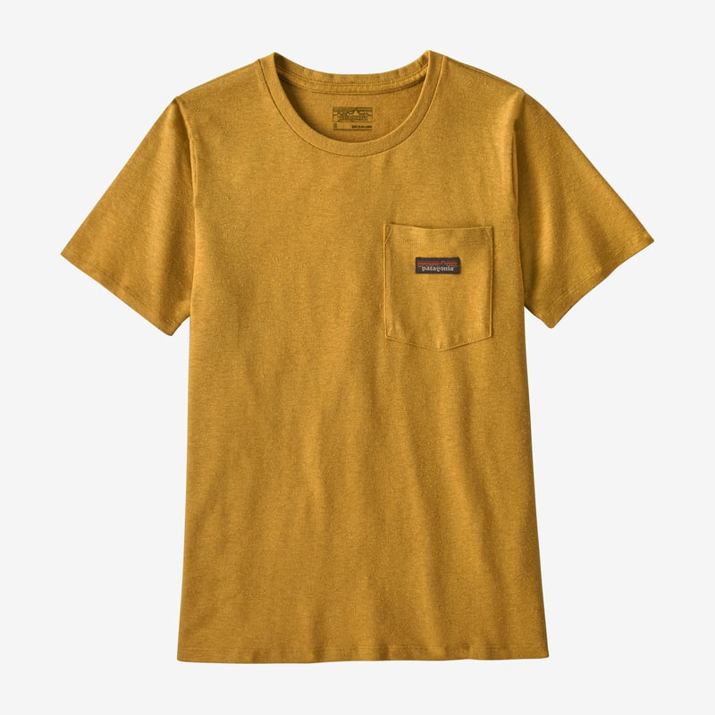 Patagonia Women's Work Pocket Tee - Cabin Gold