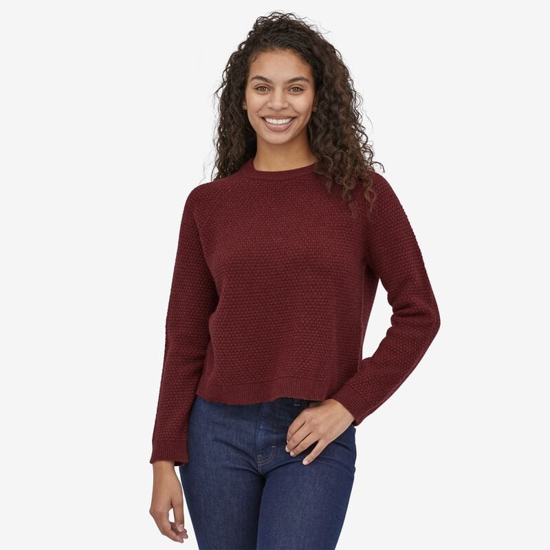 Patagonia Women's Recycled Cashmere Top - Sequoia Red