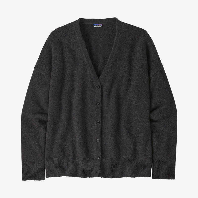 Patagonia Women's Recycled Cashmere Cardigan - Ink Black