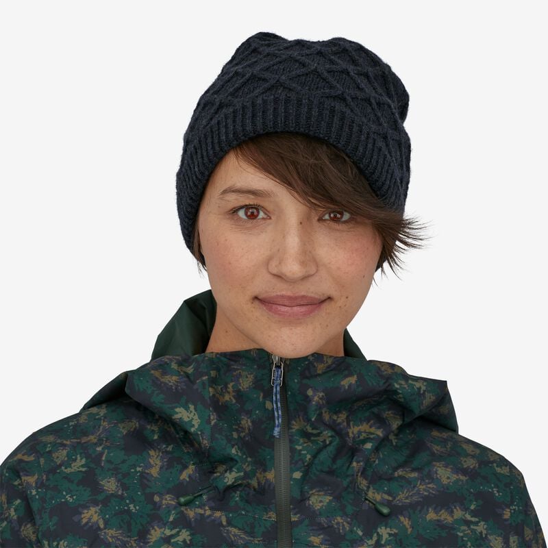 Patagonia Women's Honeycomb Knit Beanie - Pitch Blue