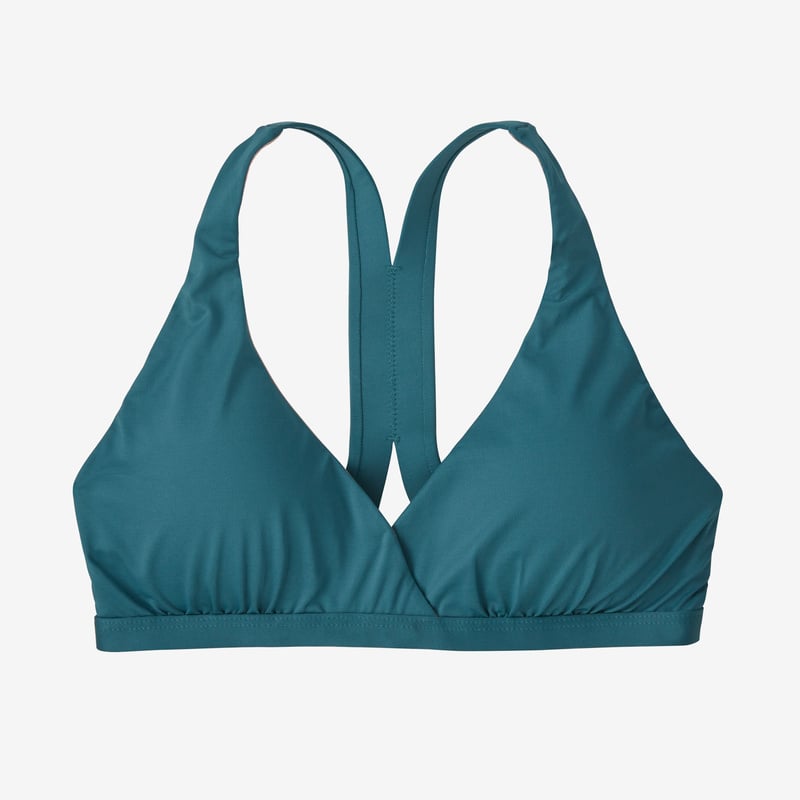 Patagonia Women's Bottom Turn Racerback Bikini Top - Abalone Blue