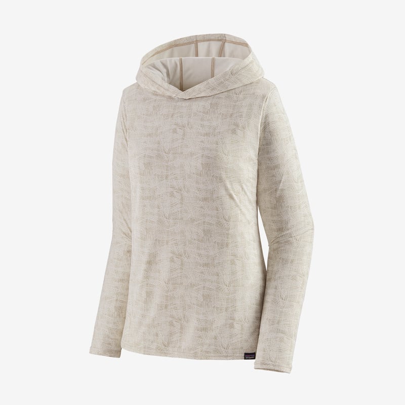 Patagonia Women's Capilene® Cool Daily Hoody - Fall Texture: Pumice