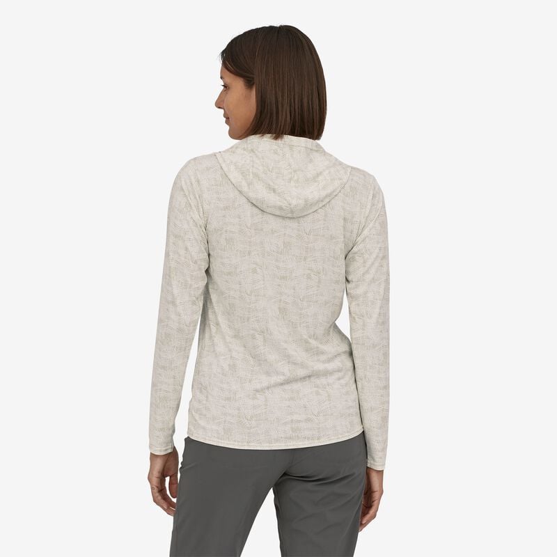 Patagonia Women's Capilene® Cool Daily Hoody - Fall Texture: Pumice
