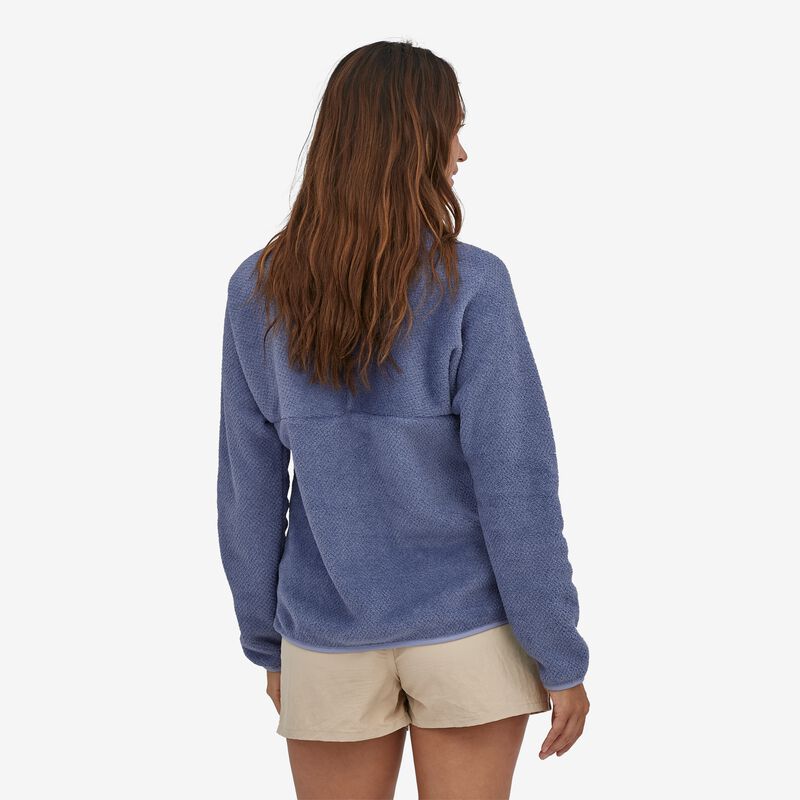 Patagonia Women's Re-Tool Fleece 1/2-Zip Pullover - Current Blue - Light Current Blue X-Dye