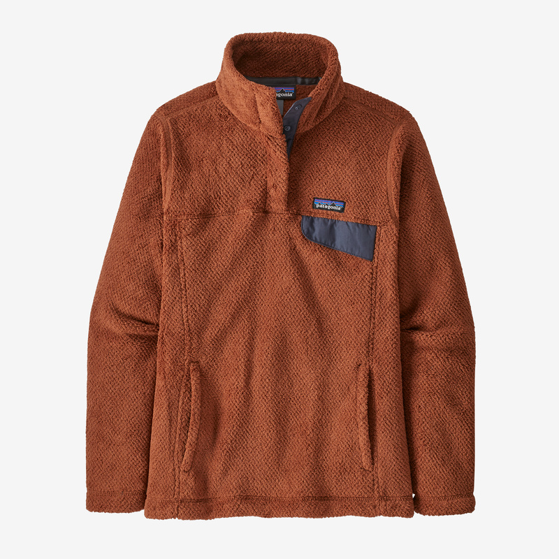 Patagonia Women's Re-Tool Snap-T® Fleece Pullover - Sisu Brown - Dark Sisu Brown X-Dye