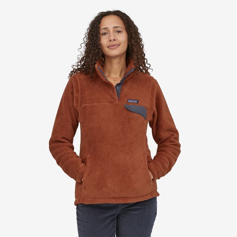 Patagonia Women's Re-Tool Snap-T® Fleece Pullover - Sisu Brown - Dark Sisu Brown X-Dye