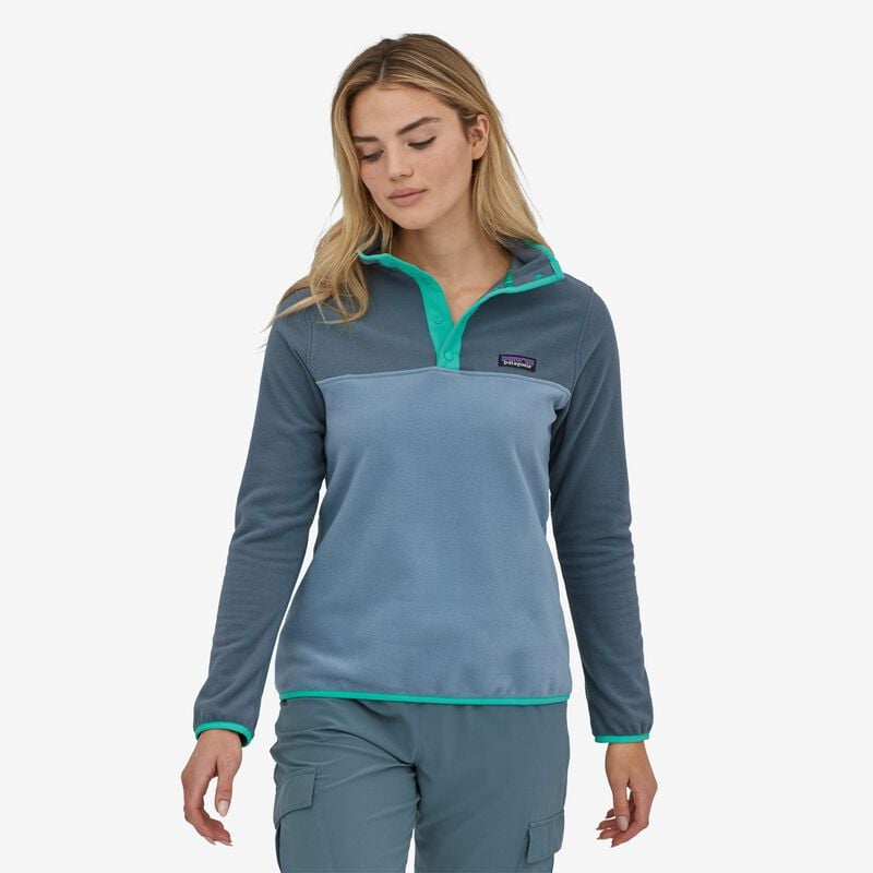 Patagonia Women's Micro D® Snap-T® Fleece Pullover - Pitch Blue