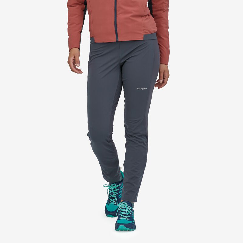 Patagonia Women's Wind Shield Pants - Smolder Blue