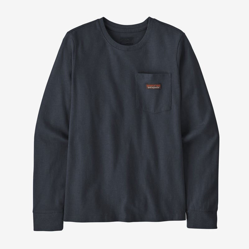 Patagonia Women's Long-Sleeved Work Pocket T-Shirt - Pitch Blue