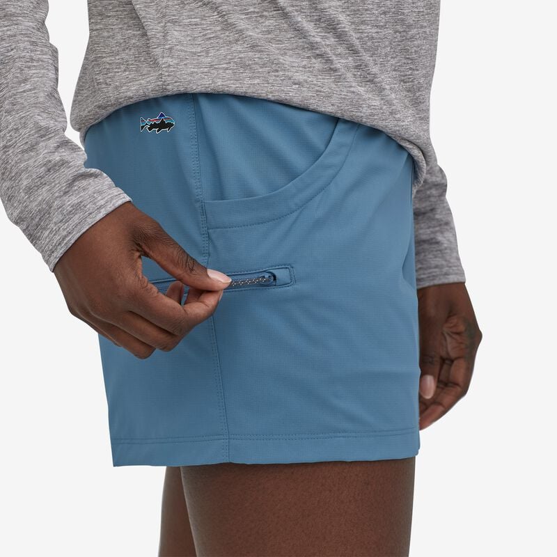 Patagonia Women's Tech Shorts - 5" - Pigeon Blue