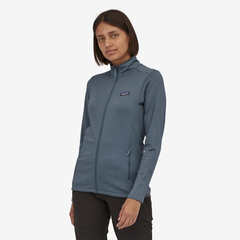 Patagonia Women's R1® Daily Jacket - Plume Grey - Light Plume Grey X-Dye