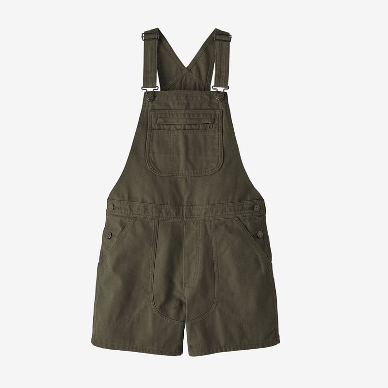 Patagonia Women's Stand Up® Overalls - 5" - Basin Green