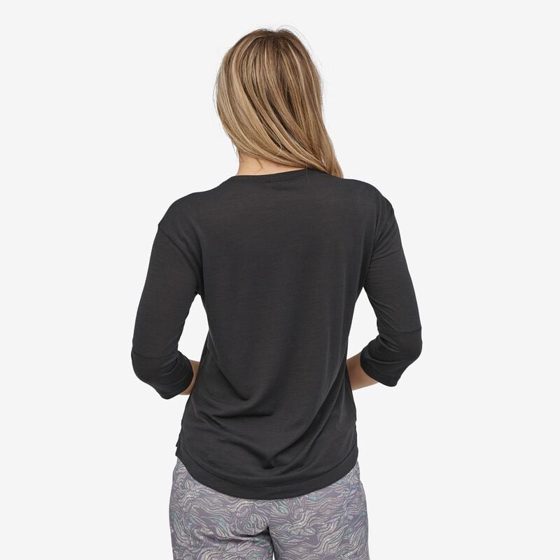 Patagonia Women's Merino 3/4-Sleeved Bike Jersey - Sound Blue