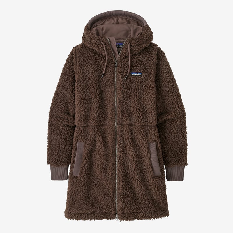 Patagonia Women's Dusty Mesa Fleece Parka - Cone Brown