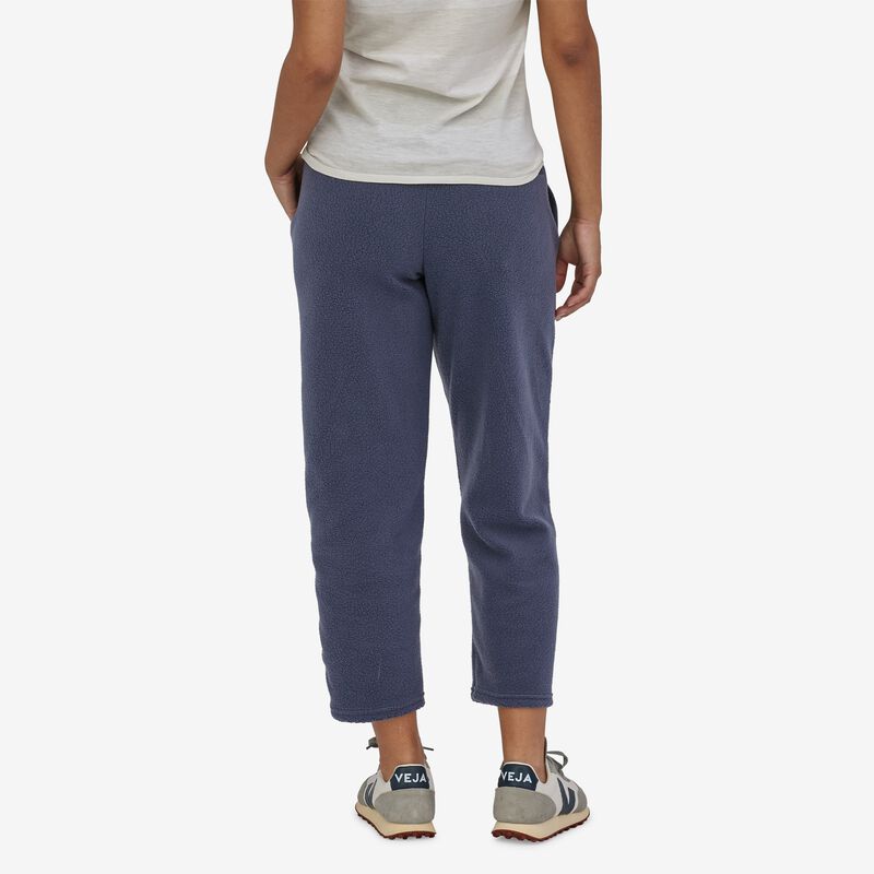 Patagonia Women's Shearling Fleece Crops - New Navy