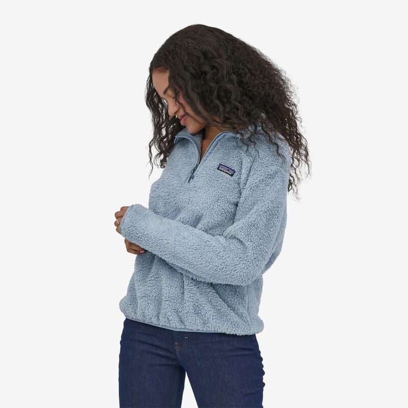 Patagonia Women's Los Gatos Fleece 1/4-Zip - Light Plume Grey