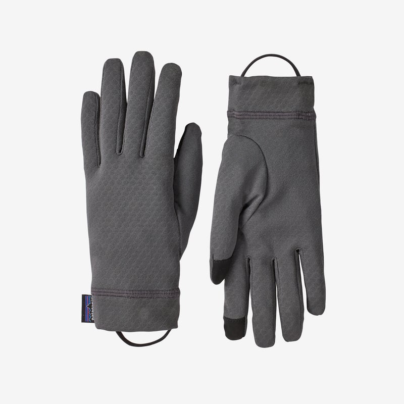 Patagonia Capilene® Midweight Liner Gloves - Forge Grey