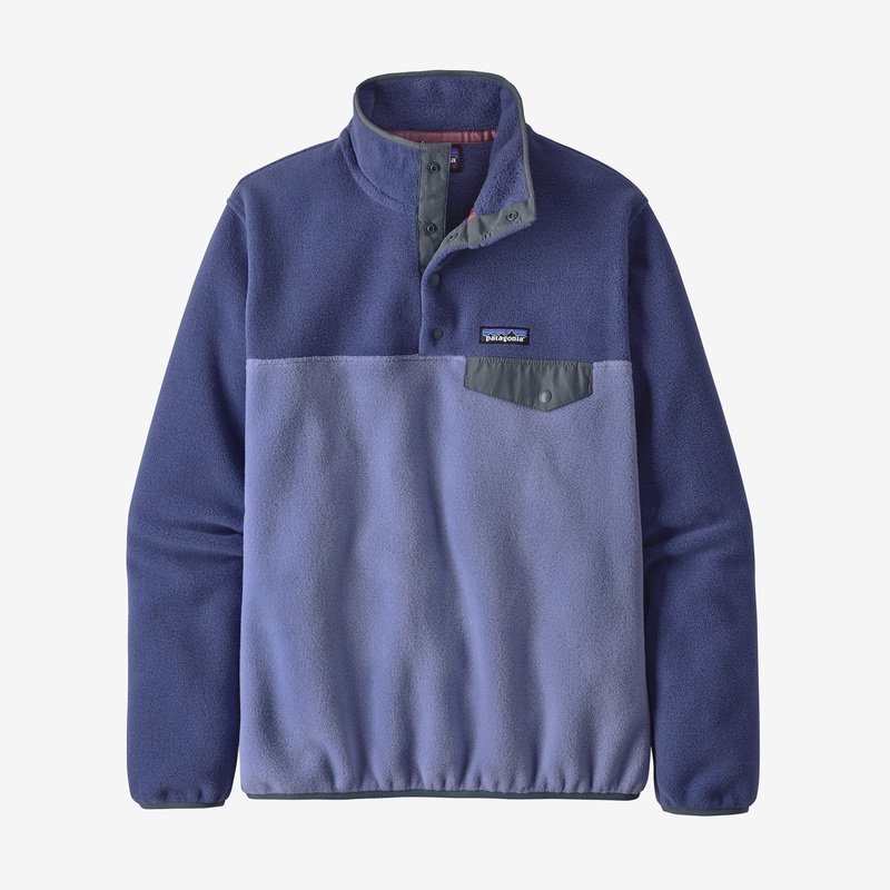 Patagonia Women's Lightweight Synchilla® Snap-T® Fleece Pullover - Light Current Blue