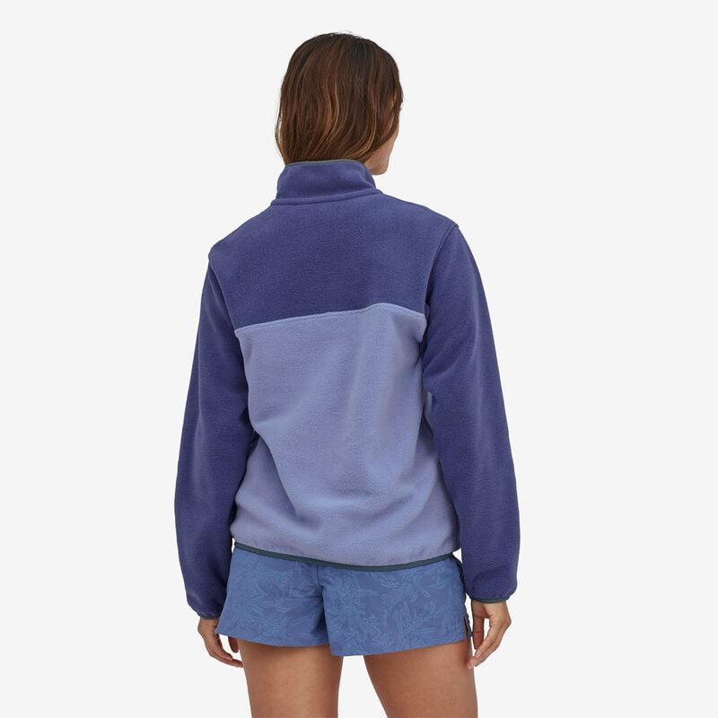 Patagonia Women's Lightweight Synchilla® Snap-T® Fleece Pullover - Light Current Blue