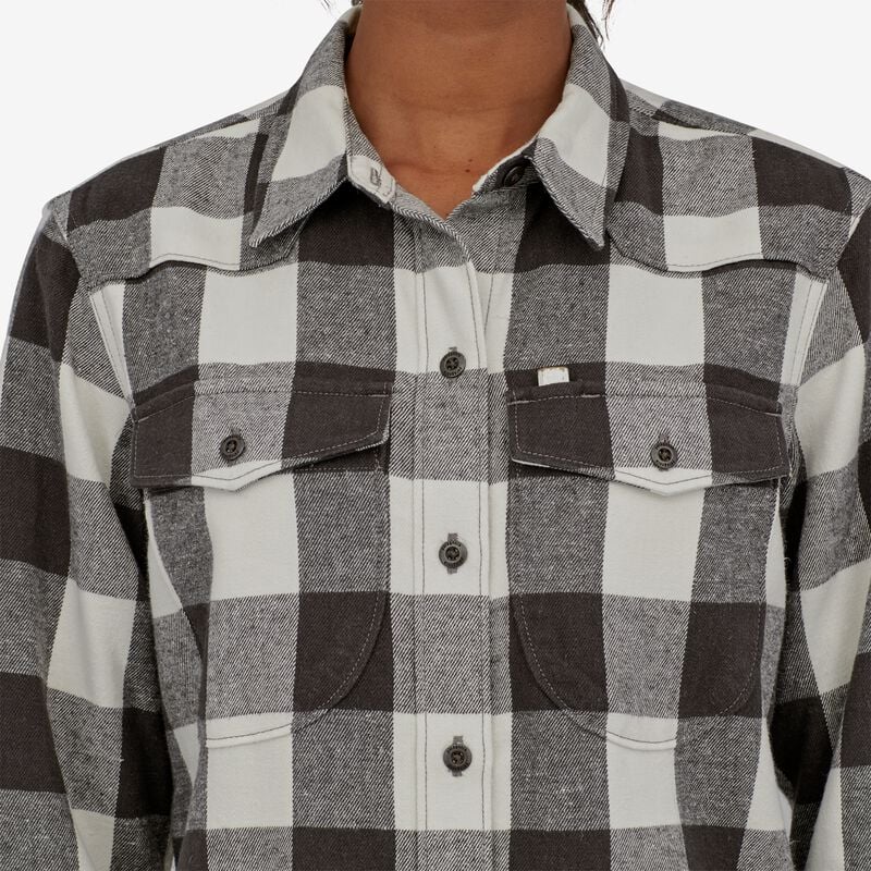 Patagonia Women's Farrier's Shirt - Great Plains: Mulch Brown