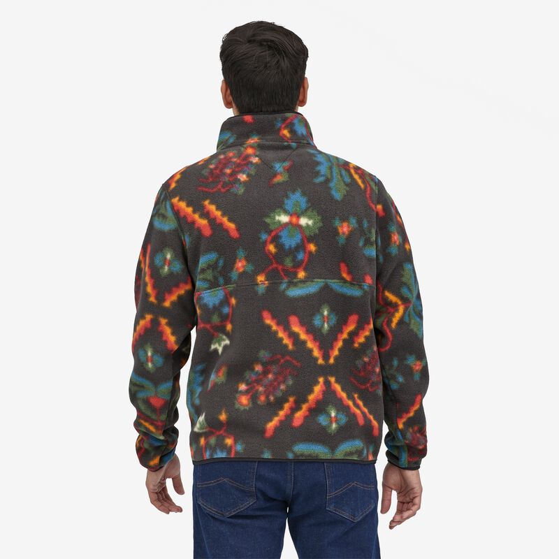 Patagonia Synchilla® Fleece Anorak - Forest Floor: Ink Black