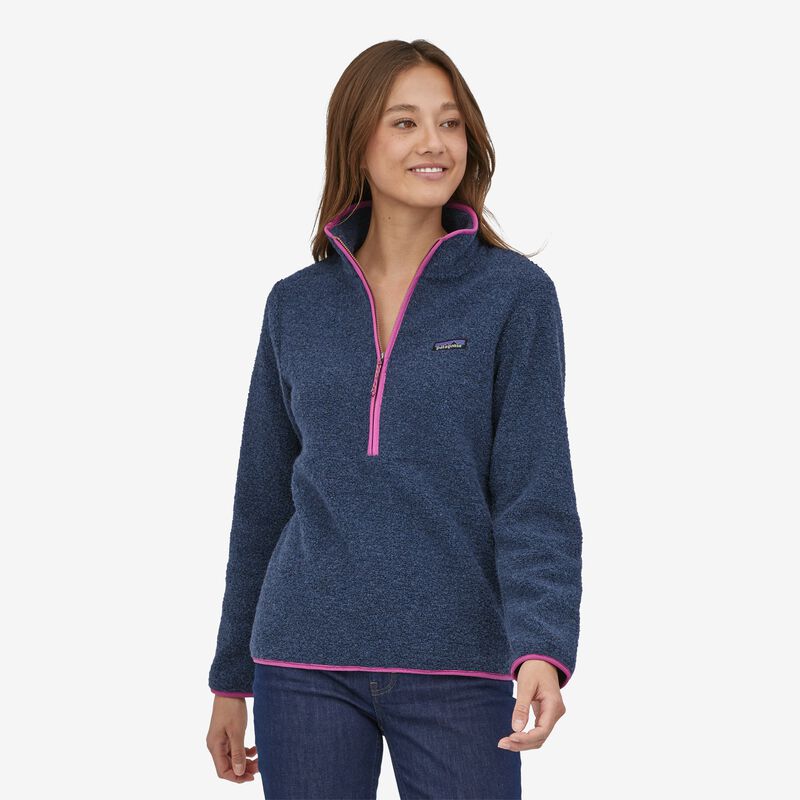 Patagonia Women's Reclaimed Fleece Pullover - Smolder Blue