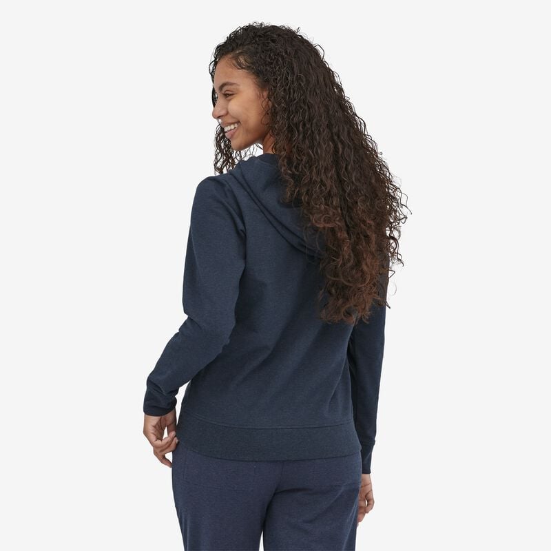 Patagonia Women's Ahnya Full-Zip Fleece Hoody - Smolder Blue