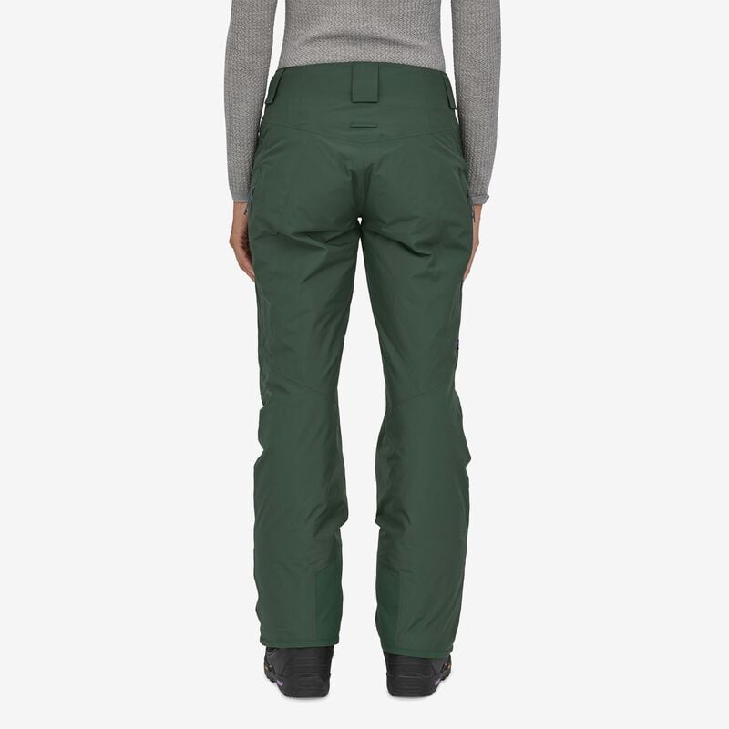 Patagonia Women's Insulated Powder Town Pants - Regular - Pinyon Green