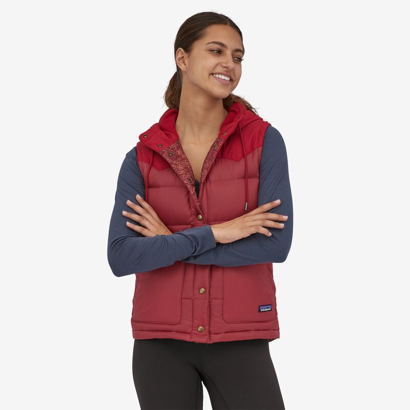 Patagonia Women's Bivy Hooded Vest - Sequoia Red