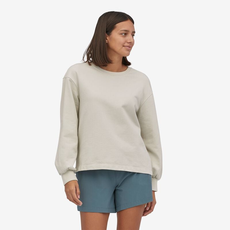 Patagonia Women's Regenerative Organic Certified™ Cotton Essential Pullover - Dyno White