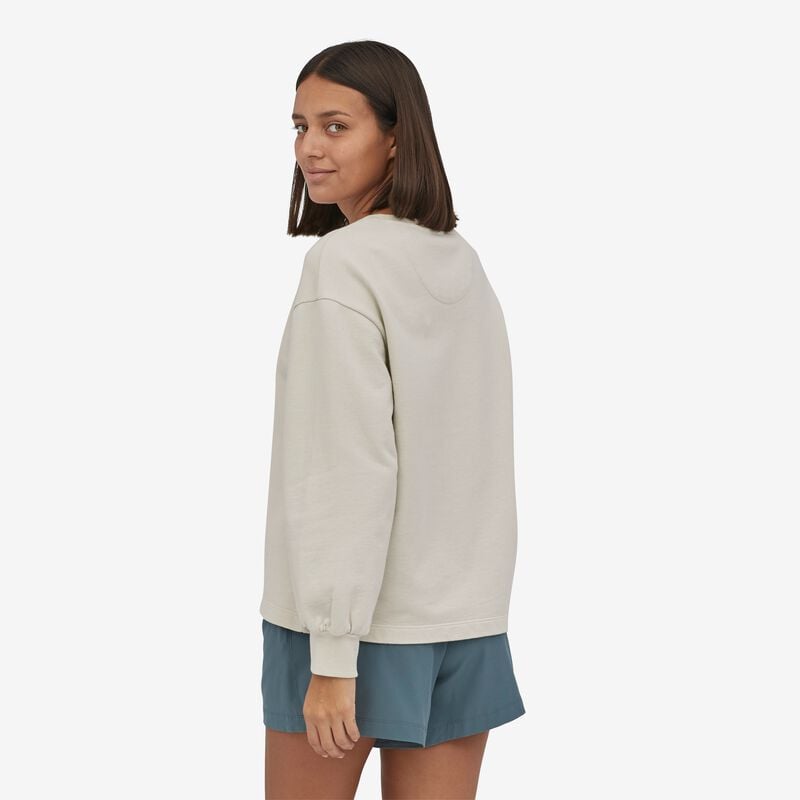 Patagonia Women's Regenerative Organic Certified™ Cotton Essential Pullover - Dyno White
