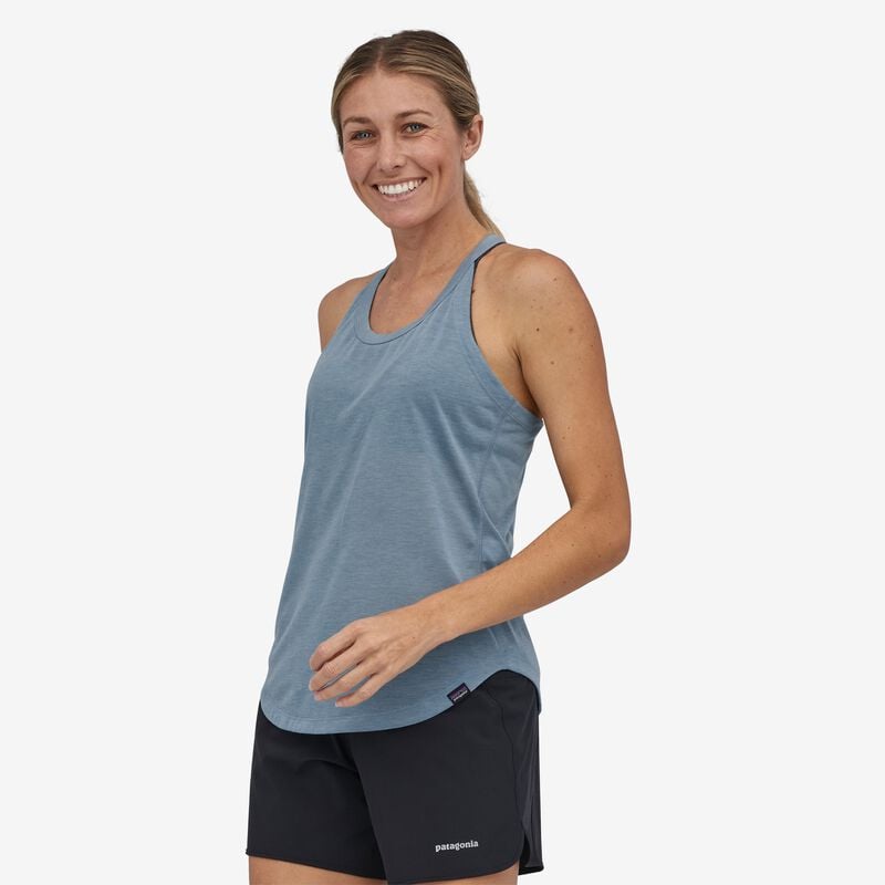 Patagonia Women's Capilene® Cool Trail Tank Top - Light Plume Grey