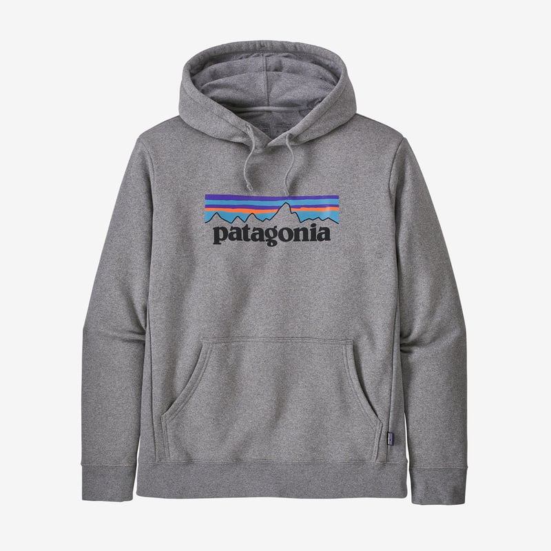 Patagonia P-6 Logo Uprisal Hoody - Gravel Heather