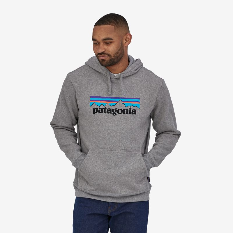Patagonia P-6 Logo Uprisal Hoody - Gravel Heather