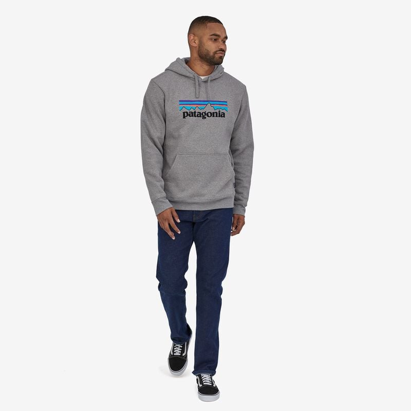 Patagonia P-6 Logo Uprisal Hoody - Gravel Heather