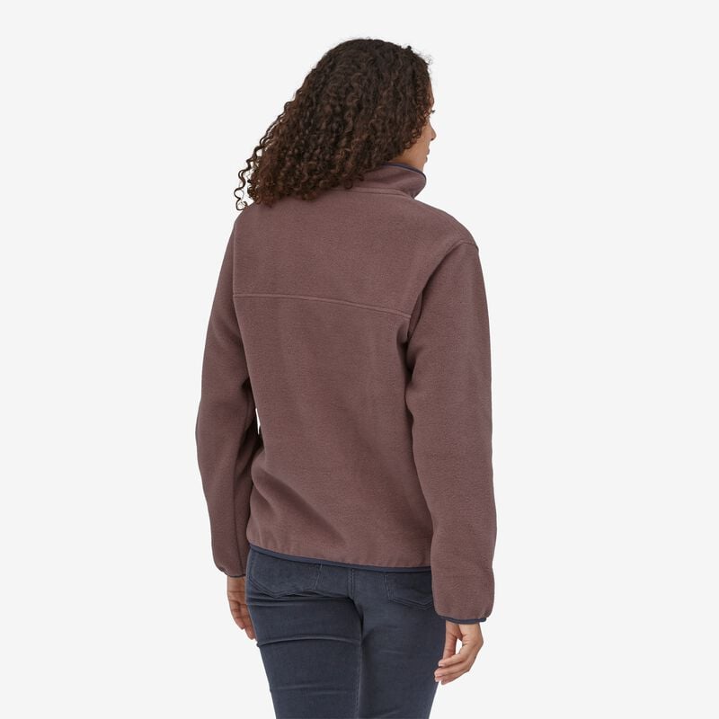 Patagonia Women's Lightweight Synchilla® Snap-T® Fleece Pullover - Dusky Brown