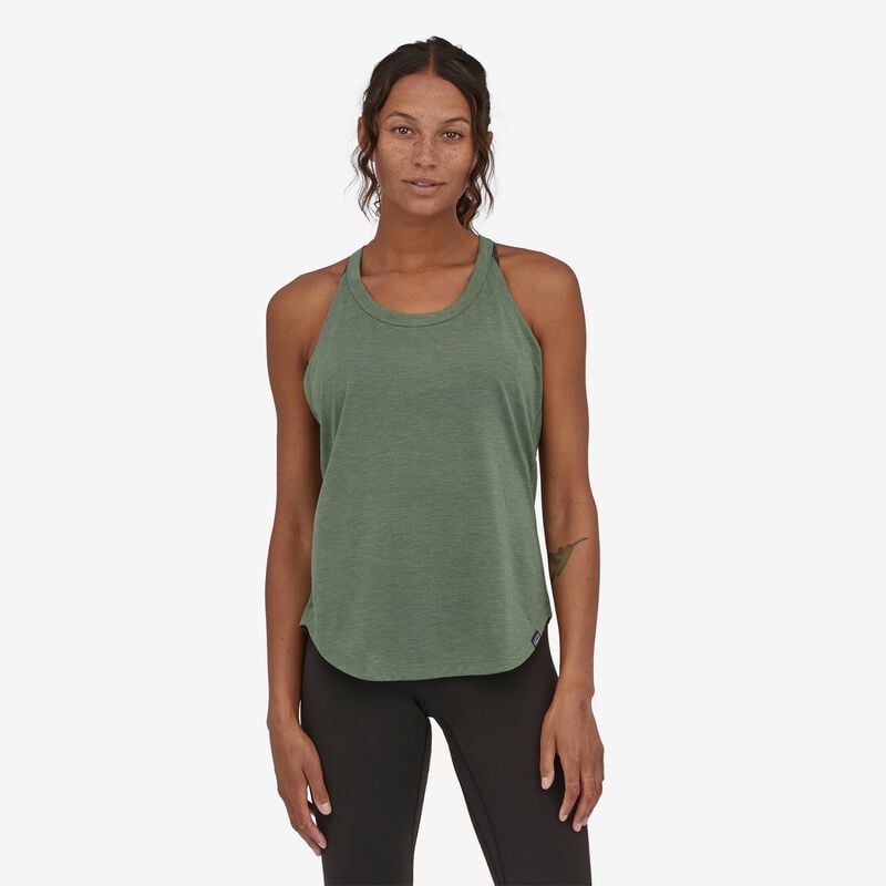 Patagonia Women's Capilene® Cool Trail Tank Top - Hemlock Green