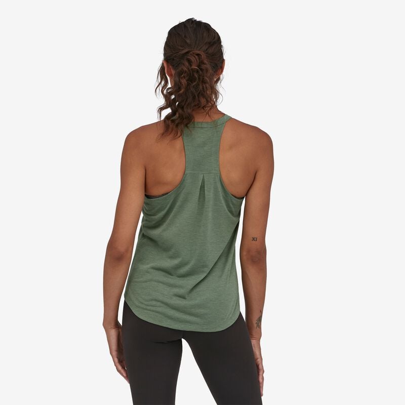 Patagonia Women's Capilene® Cool Trail Tank Top - Hemlock Green