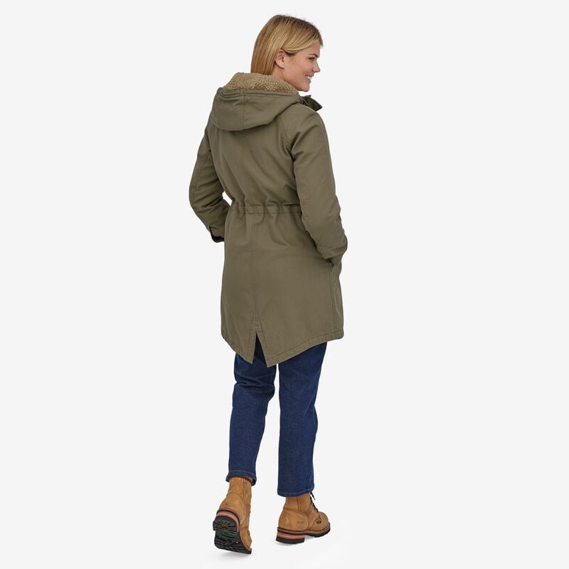 Patagonia Women's Insulated Prairie Dawn Parka - Sage Khaki