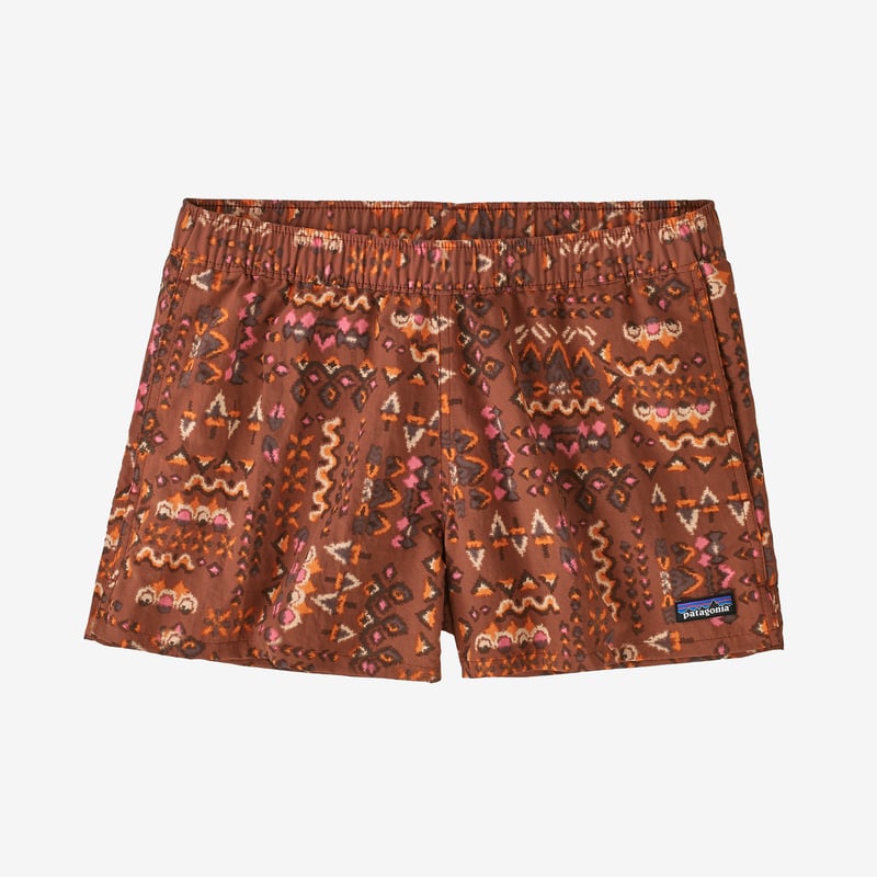 Patagonia Women's Barely Baggies™ Shorts - 2½" - Wandering Woods: Sisu Brown